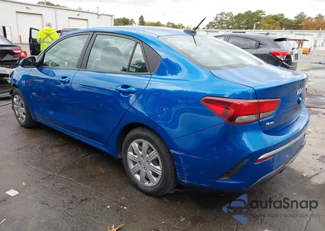 2022 Kia Rio S из США, поврежденный, VIN 3KPA24AD0NE431363